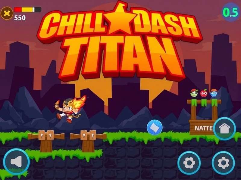 Chilli Dash Titan Game Screenshot
